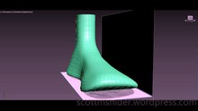 Ikea: 3DS MAX Practice Polygon Modeling Foot Model Video #1 (10-03-2026)