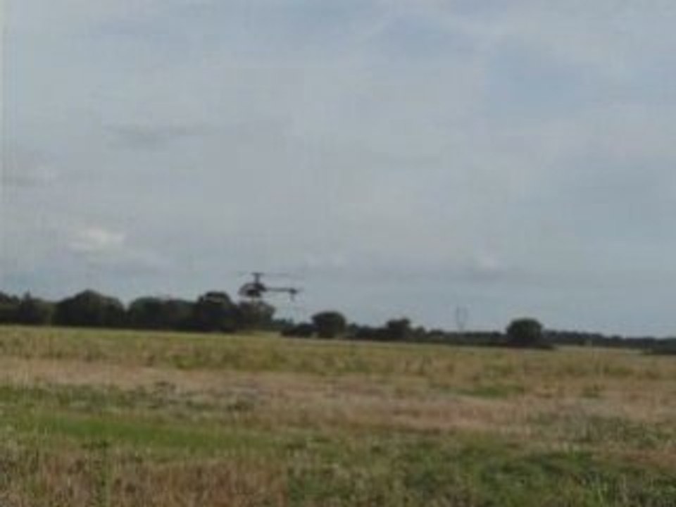 Trex 600 : Premier vol