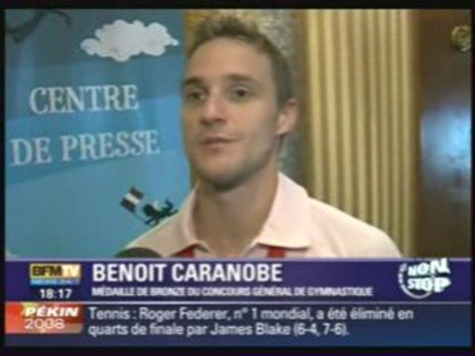 Benoit caranobe medaille de bronze