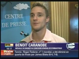 Benoit caranobe medaille de bronze