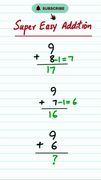 addition trick for math students #math #tricks - video Dailymotion
