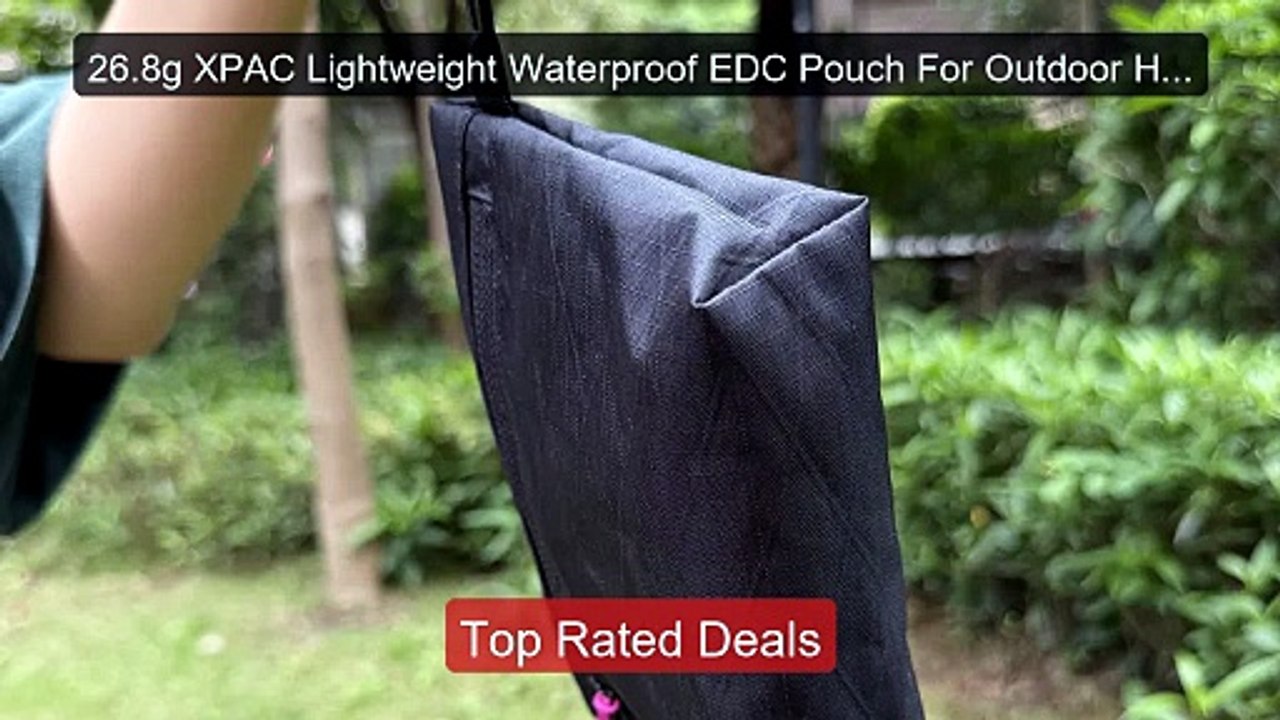 26.8g XPAC Lightweight Waterproof EDC Pouch For Outdoor Hiking... -- Best Buy 2026 | Great Quality!