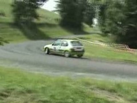rallye ain jura 2008 équipage jacquet alex et antho