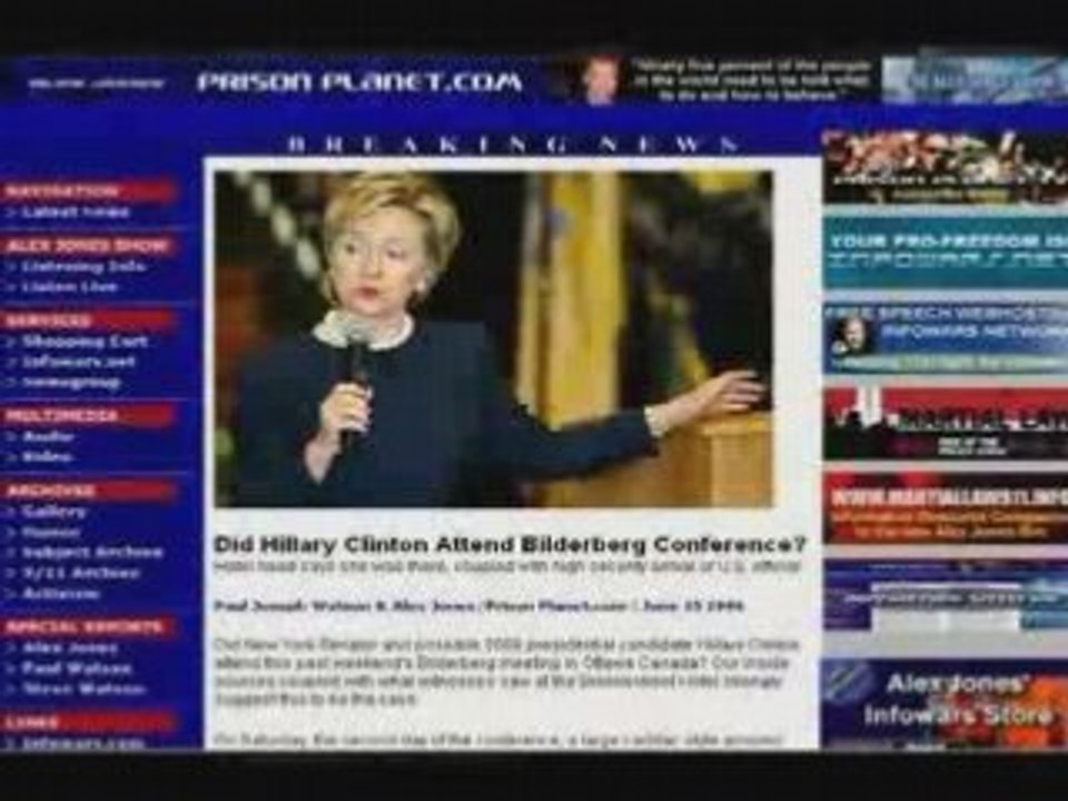 les Clinton's nient...