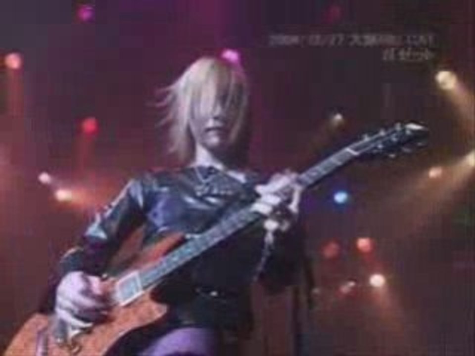 the GazettE　LIVE AT OSAKA BIG-CAT '04.12.27(KOBE CALLING )