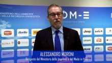 ROM-E, Moroni: "Dal MIMIT misure per i cittadini e la filiera green"
