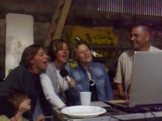 Les filles Karaok - Resto du coeur fete soirée kevin alex