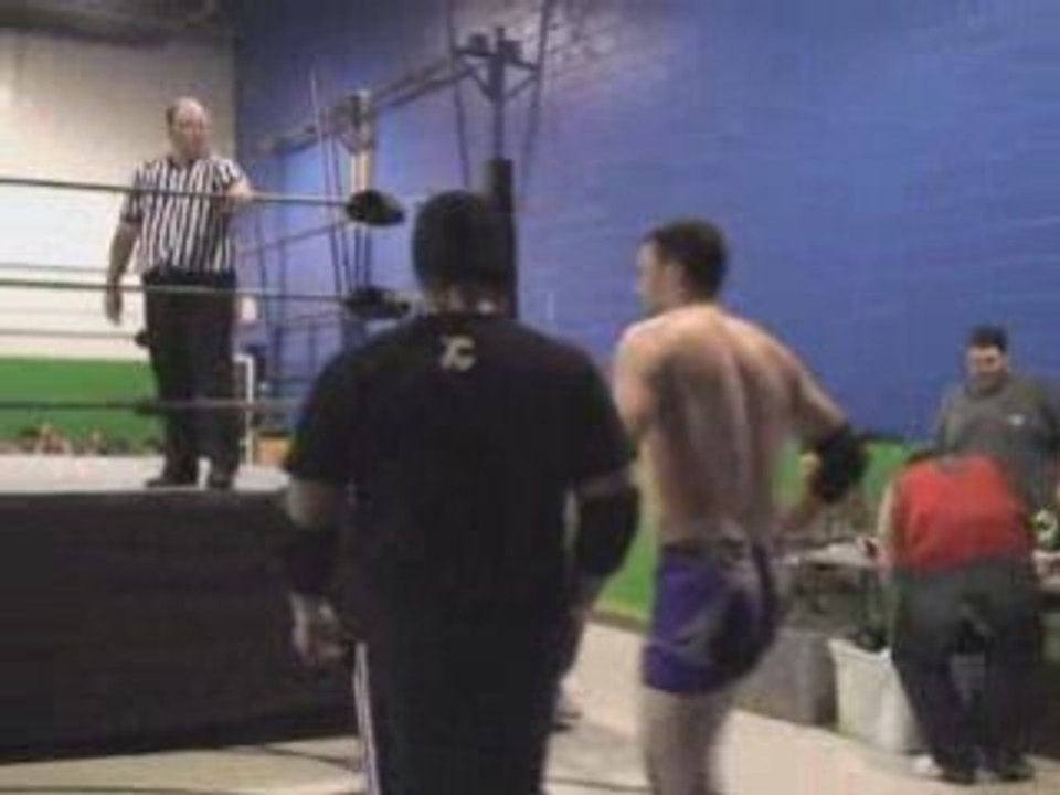 Greg Spitz Vs The Beast North American title match