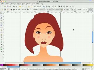 Realiser portrait femme (effet)