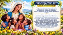 ORACIÓN PARA HOY  Lunes 05 de Octubre de 2026