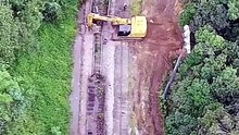 Coupling wagons to the tractor (Colocando vagões no trator)