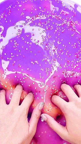 Crunchy Slime ASMR with Relaxing Sounds for Sleep and Stress Relief