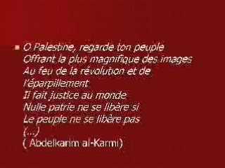 *** palestine 5 *** ses poetes *** leurs mots ***