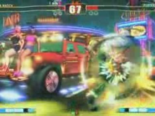 SF 4 Guile vs Rufus