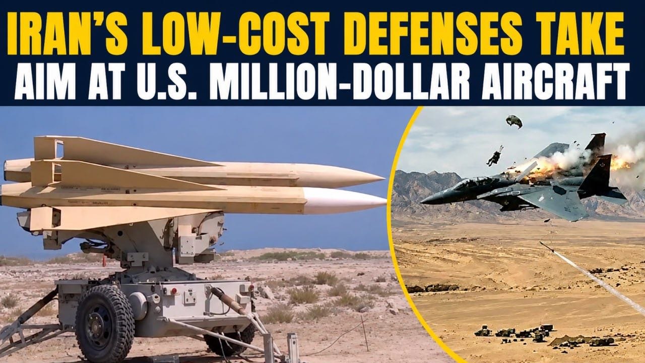 Iran FLAUNTS Low-Cost Air Defense Systems Capable Of Targeting Million-Dollar U.S. Aircraft