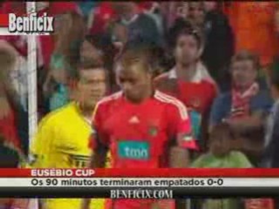 Benfica 0 - 0 inter milan 15/08/2008 4-5 penaltie