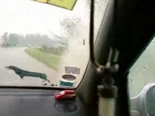 Orage inondation guemené bretagne 56