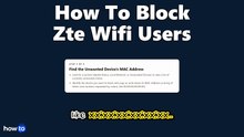 How to block zte wifi users (Step by Step)