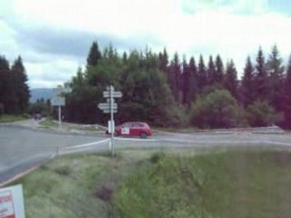 les voiture du bébut du rallye ain jura 2008