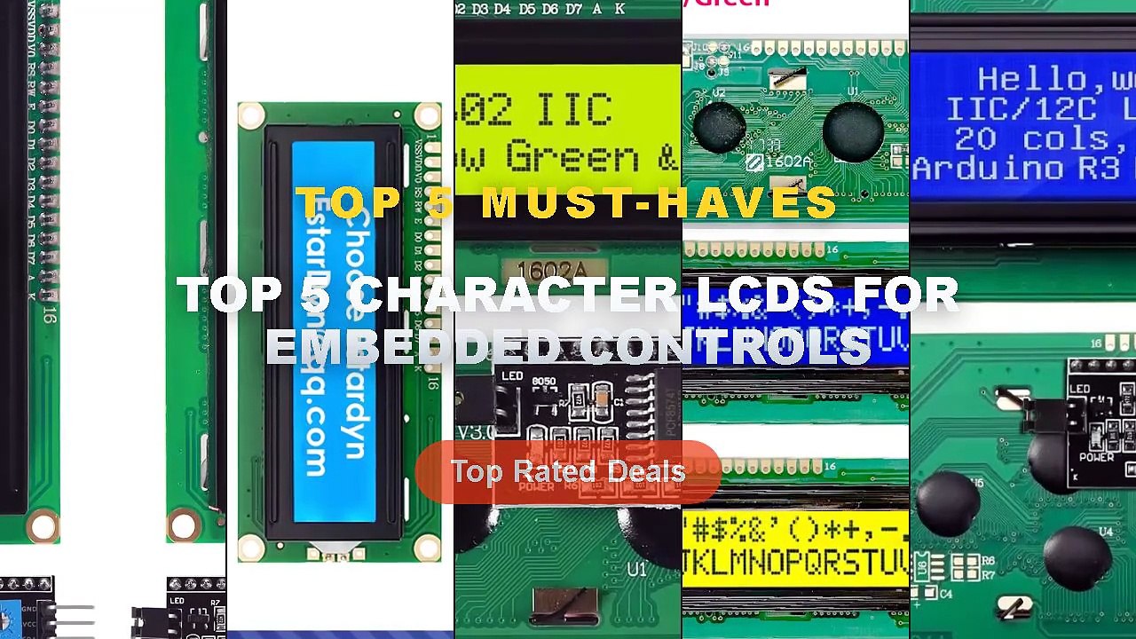 Why Everyone Is Buying Top 5 Character LCDs For Embedded Controls ...