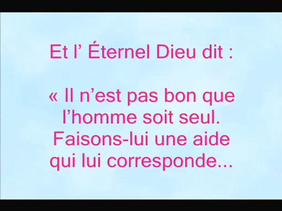 LE MARIAGE ? UNE ALLIANCE  !   1