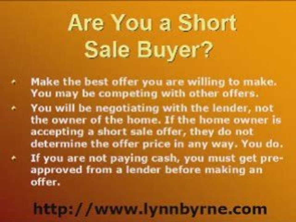 Daytona Beach Real Estate - Short Sales for Buyers Video
