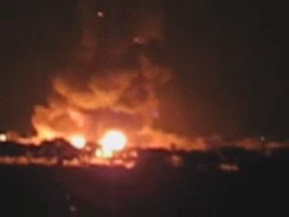 Toronto explosion d'une usine propane