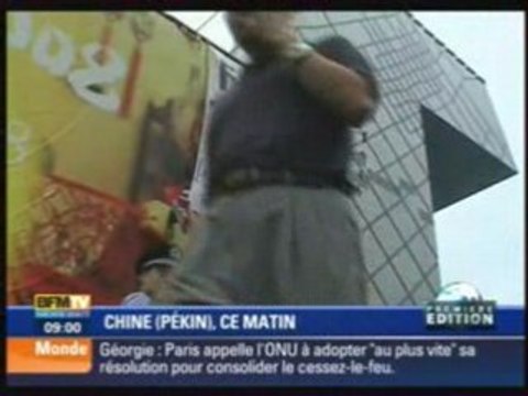 JO centre de PEKIN FREE TIBET 15 08 08