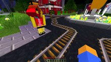 ESCAPAMOS DE LA MINA DEL TREN THOMAS.EXE EN MINECRAFT 😱