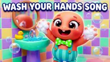 Wash Your Hands! 🧼 Kids Sing-Along Song, Nursery rhymes| Healthy Habits