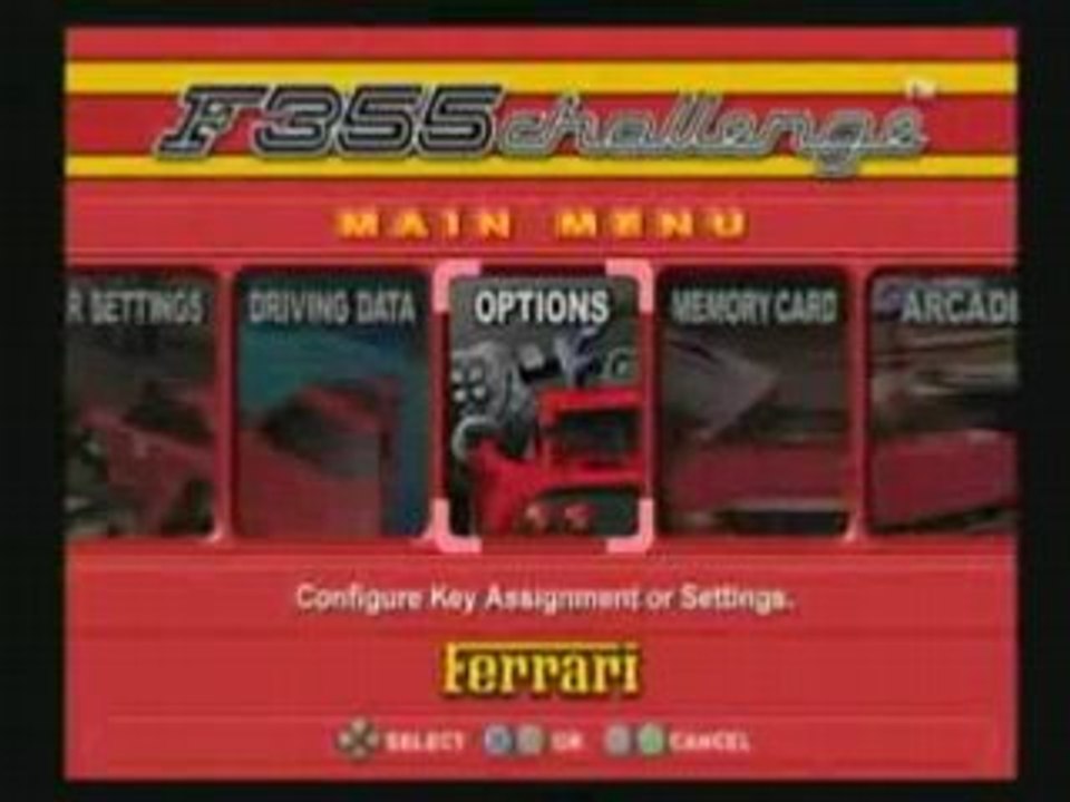 Ferrari F355 Challenge - Trailer japonais PS2