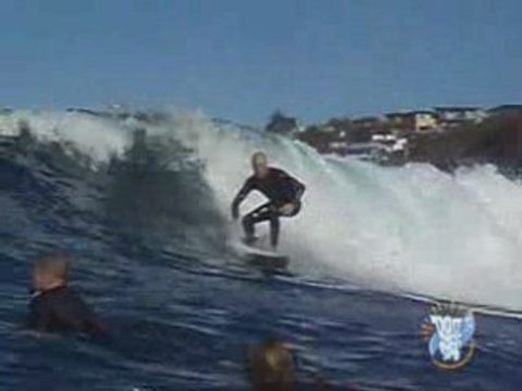 Surfing at Dee Why point Sydney Australia