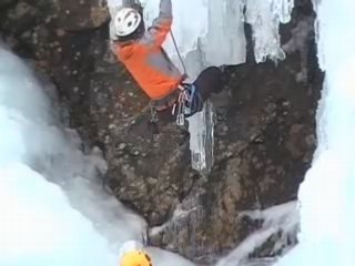 Cascade de glace mounicou