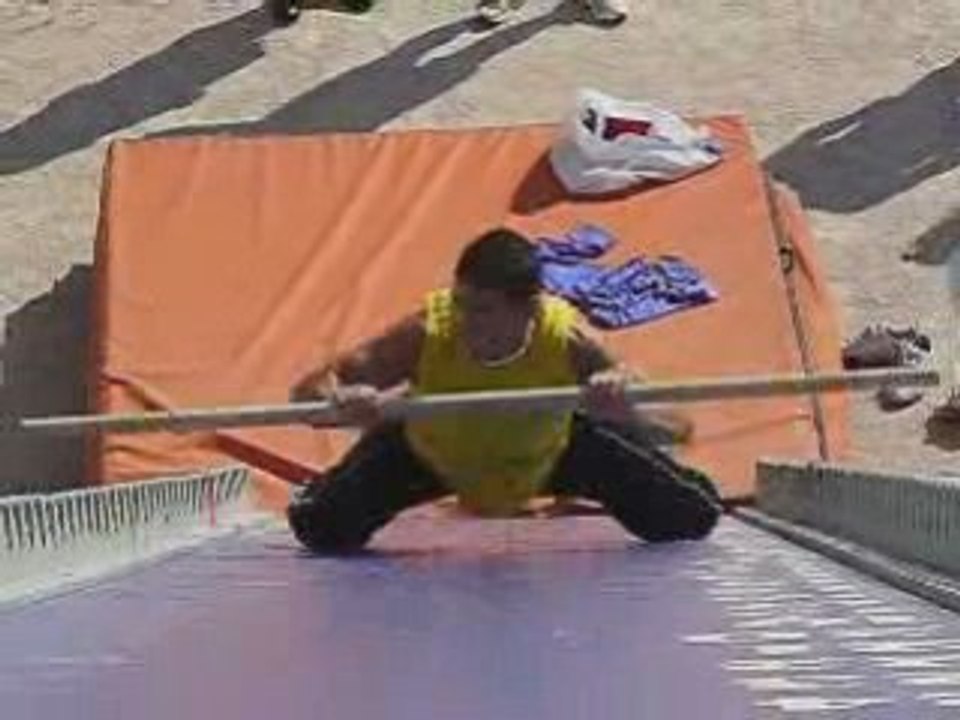 Dans le bain du chaudron d'intervilles à Palavas