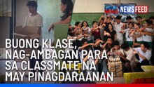 Buong klase, nag-ambagan para sa classmate na may pinagdaraanan | GMA News Feed