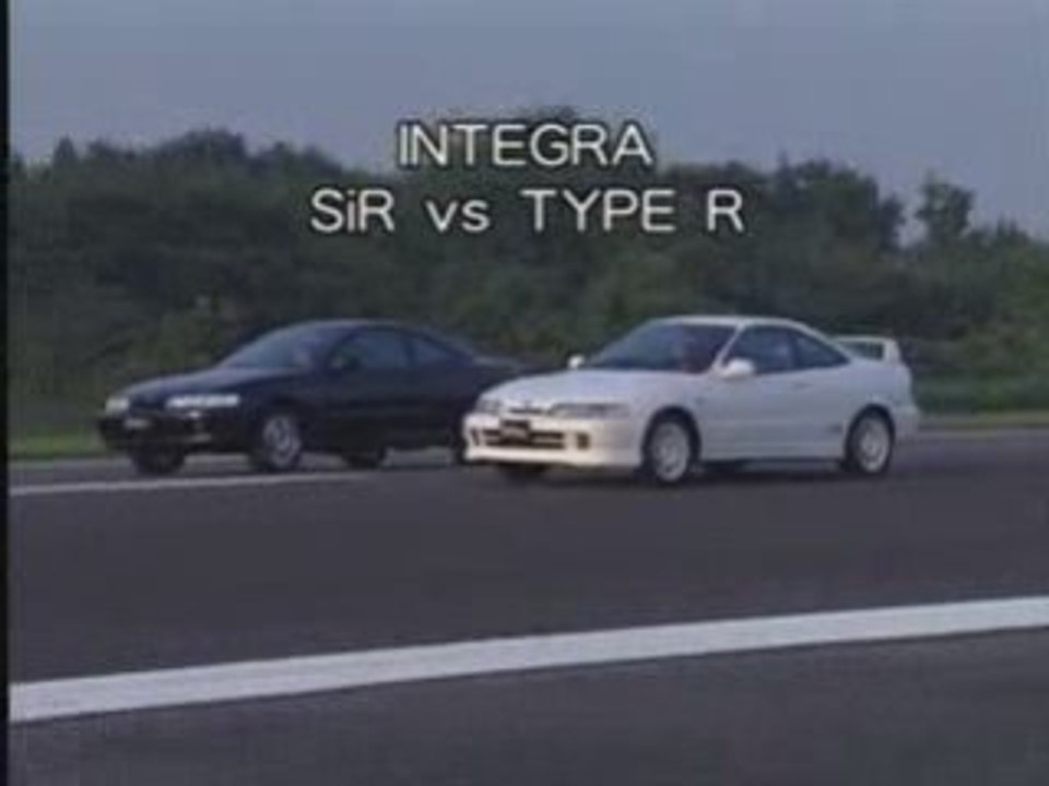 Honda Integra Type R vs Integra SiR