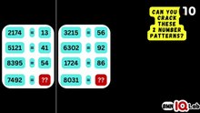 #BetYouCanNot 😏❌️ Can You Crack These 2 Number Patterns? 🤯