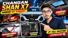 Changan Oshan X7 Sunroof Not Working | Rat Damage Fix