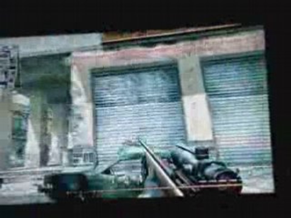 Sniper COD4 PS3, ACOG M40A3 and Barett.50