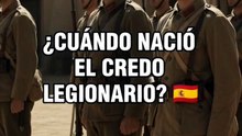 ¿Cuándo nació el Credo Legionario?
