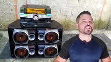 Sony ZUX9 vs LG CJ98 - Teste de Potência Máxima com Medidor de Decibéis (dB)