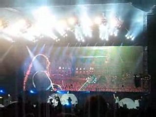 Metallica à Arras : fin de concert ( avant rappel )