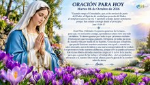 ORACIÓN PARA HOY  Martes 06 de Octubre de 2026