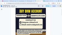 How to Buy BHW Accounts – Marketplace Buying & Trading