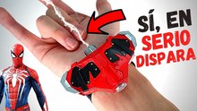Lanzatelarañas REAL del juego Spider-Man para PS4 que dispara de verdad!