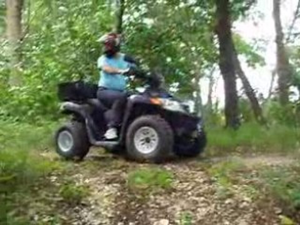 quad sym Yannick en trail 300 cm3