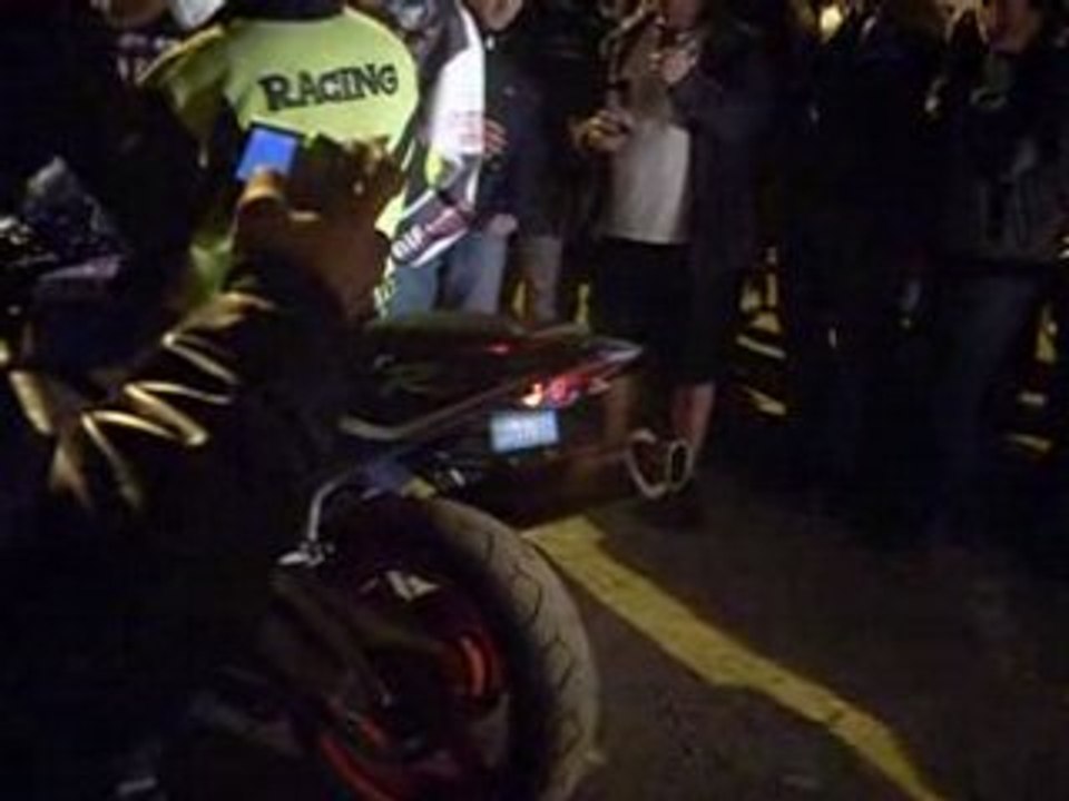 porcaro 2008, Bandit contre R6 en rupture