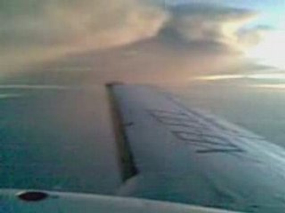 Flight from Cabo San Lucas to Puerto Vallarta Mexico. ...