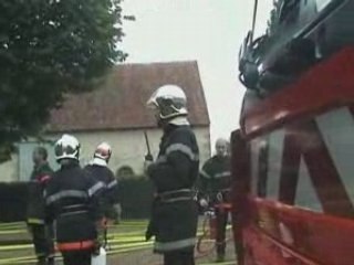 Intervention feu de manoir