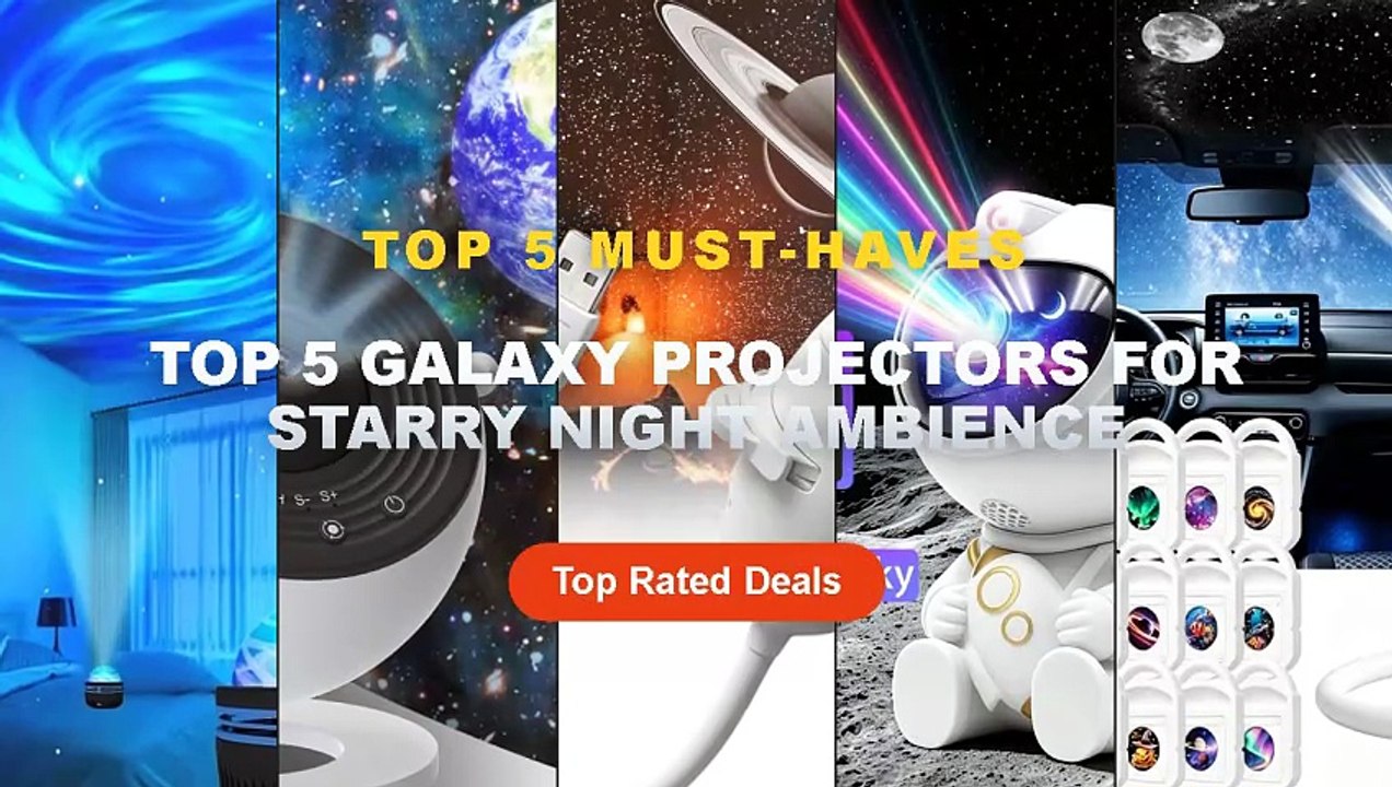 Top 5 Galaxy Projectors For Starry Night Ambience: Top 5 Best Sellers ...